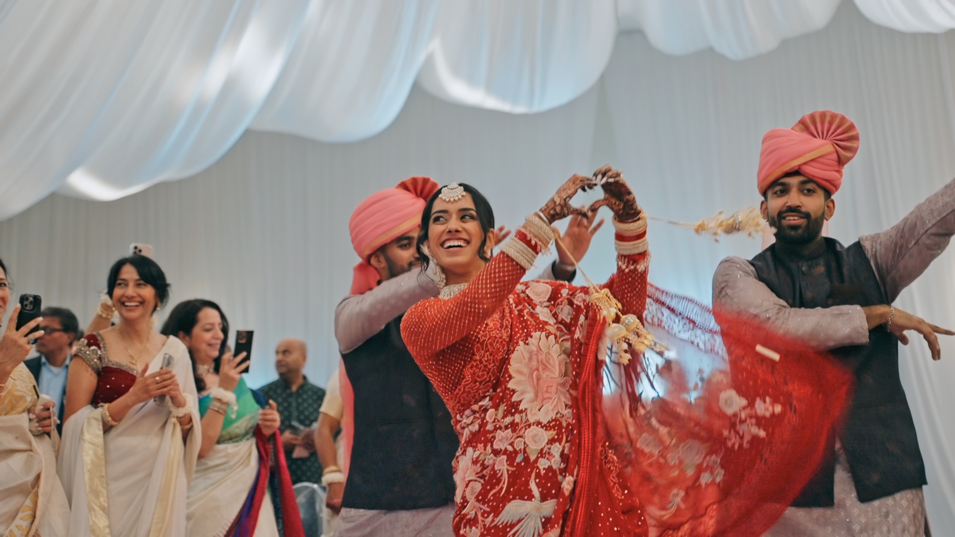 Wedding film still